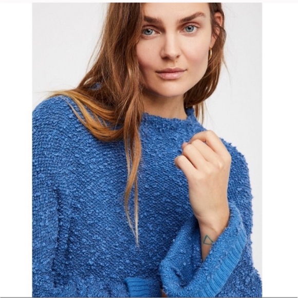 BOGO! Free People Cuddle Up Sweater Oversized Mock Neck Size Large,All Products : American Fashion Style Bags On Sale
